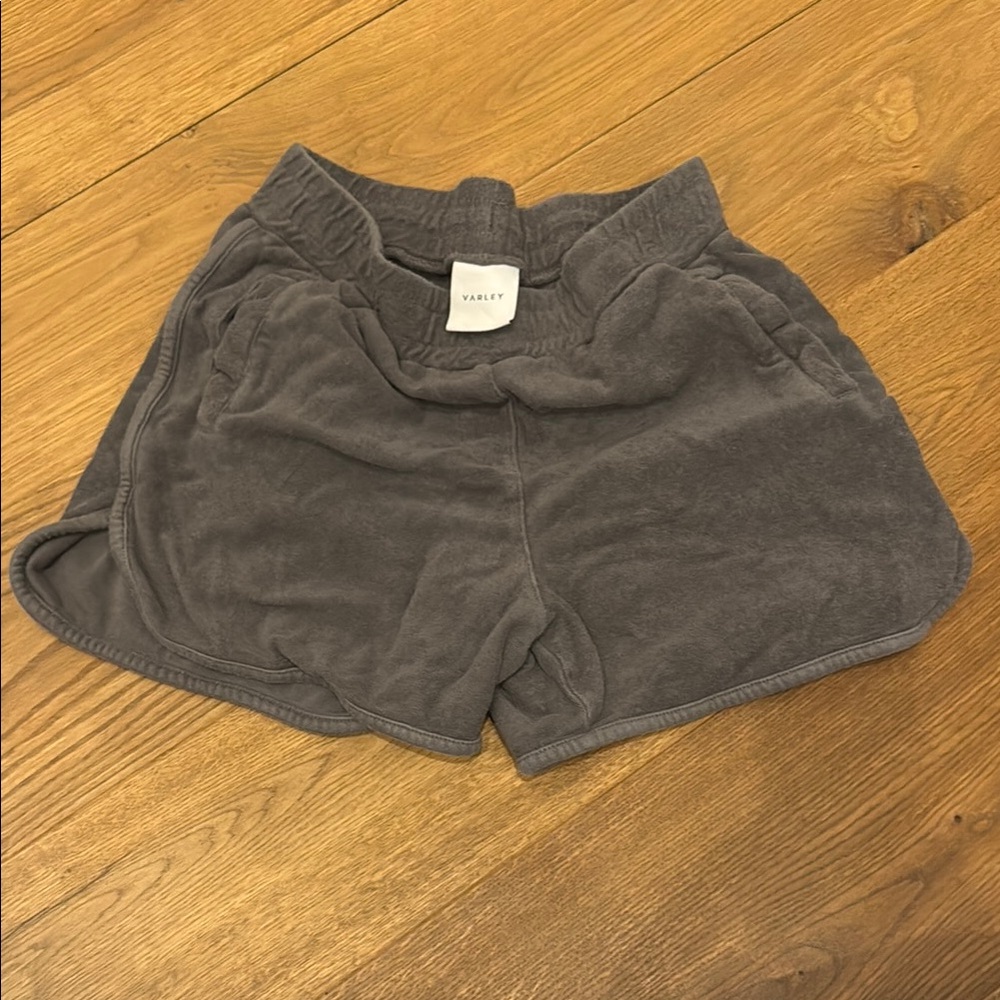 Varley Gray Athletic Shorts